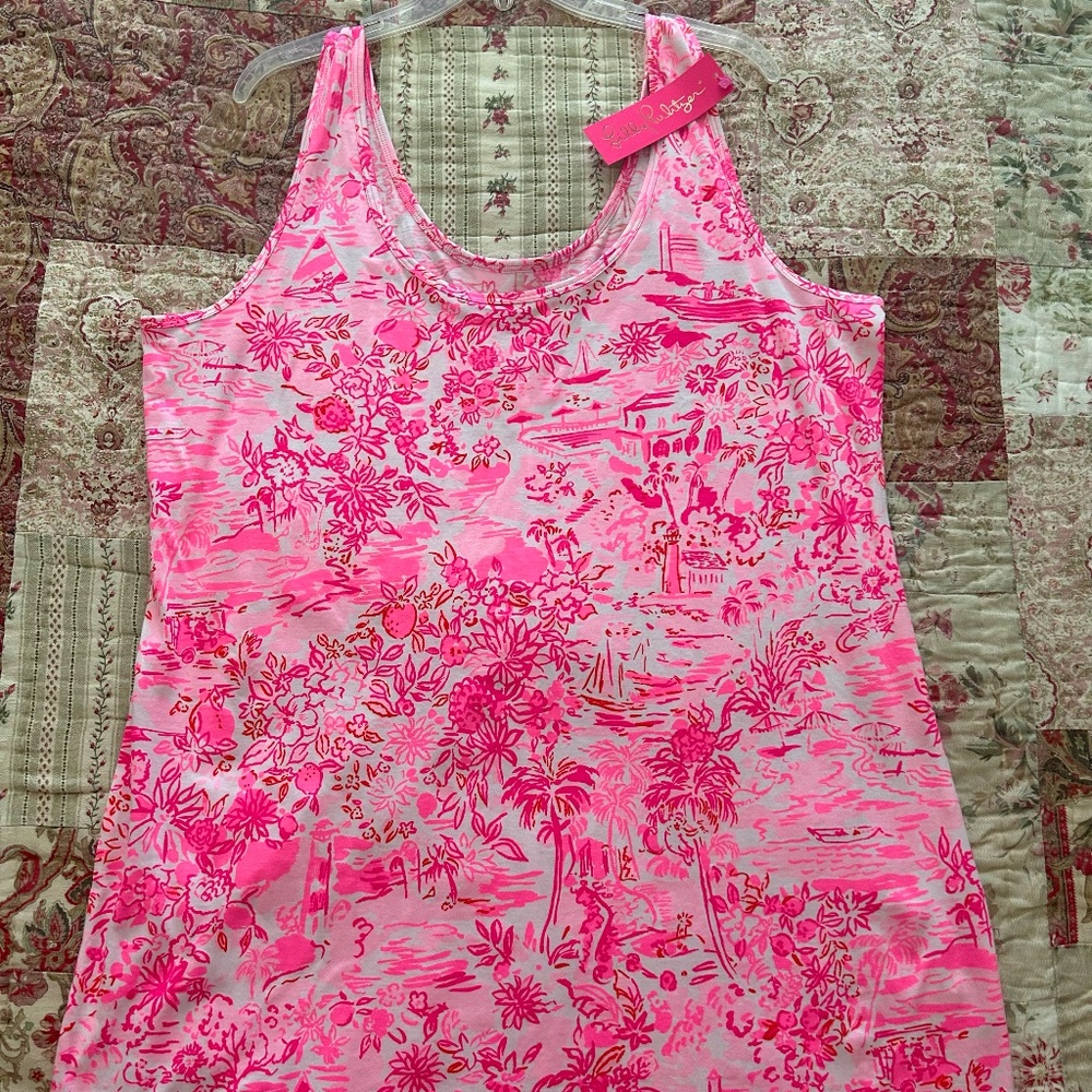 NEW Lily Pulitzer dress in pink.
